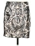1.State 100% Polyester Paisley Silver Formal Skirt Size S - photo 2