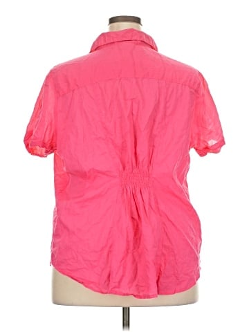 Just My Size Short Sleeve Blouse (view 2)
