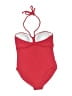 Boden Solid Red One Piece Swimsuit Size 12 - photo 2