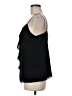 Naked Zebra 100% Polyester Black Sleeveless Blouse Size M - photo 5