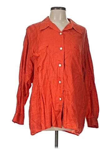 Ann Taylor 3/4 Sleeve Button-Down Shirt (view 1)