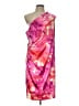 David Meister Floral Pink Cocktail Dress Size 12 - photo 1