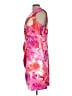 David Meister Floral Pink Cocktail Dress Size 12 - photo 5