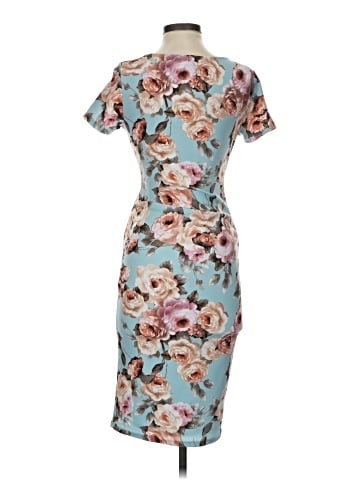 Pink Blush Cocktail Dress (view 2)