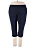 Croft & Barrow Solid Blue Active Pants Size 22w - photo 1