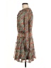 Easel 100% Polyester Paisley Green Casual Dress Size M - photo 5