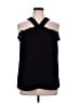 Ann Taylor 100% Polyester Black Sleeveless Blouse Size XL - photo 1