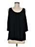 Soho Black 3/4 Sleeve T-Shirt Size M - photo 1