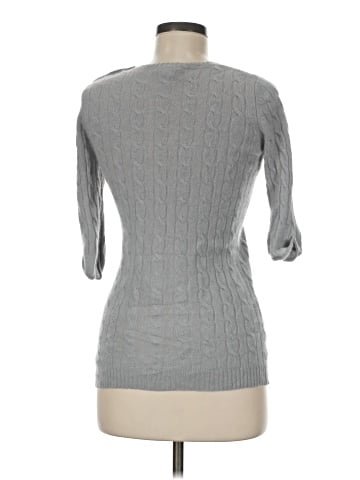 White + Warren Cashmere Pullover Sweater (view 2)