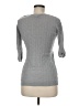 White + Warren 100% Cashmere Gray Cashmere Pullover Sweater Size M - photo 2