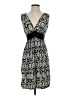 Max Edition Paisley Black Cocktail Dress Size S - photo 1