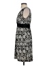 Max Edition Paisley Black Cocktail Dress Size S - photo 5