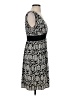 Max Edition Paisley Black Cocktail Dress Size S - photo 4