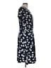 MSBASIC 100% Polyester Floral Blue Casual Dress Size L - photo 4