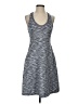MPG Chevron-herringbone Gray Purple Casual Dress Size S (estimated) - photo 1