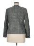 JM Collection 100% Acrylic Houndstooth Gray Coat Size 14 Petite - photo 2