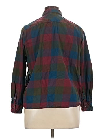 Natural Reflections Long Sleeve Button-Down Shirt (view 2)