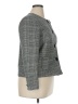JM Collection 100% Acrylic Houndstooth Gray Coat Size 14 Petite - photo 4