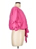 Do & Be 100% Polyester Pink 3/4 Sleeve Blouse Size L - photo 4