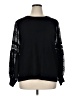 Sioni Black Long Sleeve Top Size 1X - photo 1