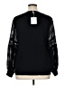 Sioni Black Long Sleeve Top Size 1X - photo 2