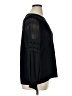 Sioni Black Long Sleeve Top Size 1X - photo 4