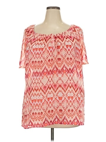 Faded Glory Short Sleeve Blouse (view 1)