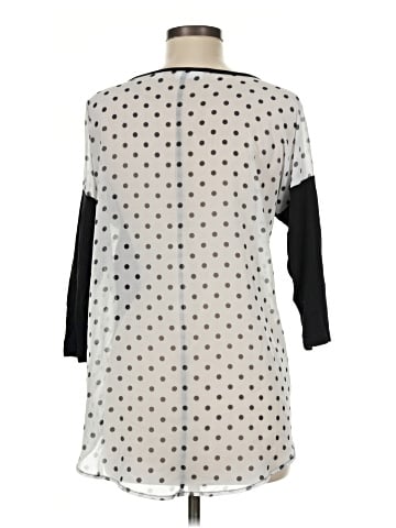New York & Company 3/4 Sleeve Top (view 2)
