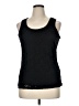 New Directions Black Sleeveless Top Size XL - photo 1
