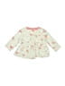 Carter's 100% Cotton Floral Green Jacket 6-9 MO / 9 MO - photo 1