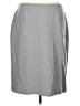 Halogen Solid Gray Casual Skirt Size 12 - photo 1