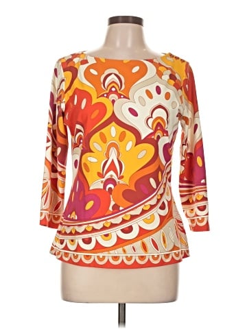 J. McLaughlin 3/4 Sleeve T-Shirt (view 1)