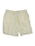 Tahari 100% Linen Tan Khaki Shorts Size M - photo 1