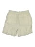 Tahari 100% Linen Tan Khaki Shorts Size M - photo 2
