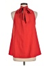 2 Hearts Red Sleeveless Blouse Size M - photo 2