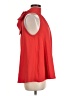 2 Hearts Red Sleeveless Blouse Size M - photo 4