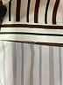 Kittenish 100% Polyester Stripes Green Long Sleeve Blouse Size XS - photo 7
