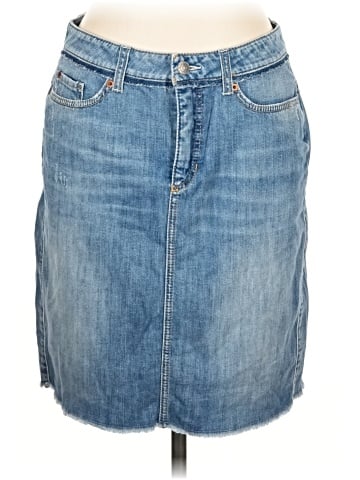 Cambio Jeans Denim Skirt (view 1)