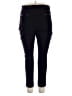 Cartonnier Solid Black Active Pants Size 16 - photo 2