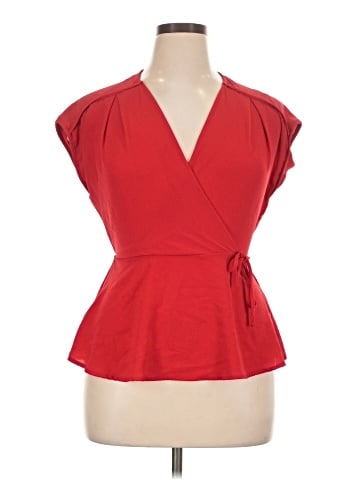 Monteau Short Sleeve Blouse (view 1)