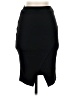 Popular Basics Solid Black Formal Skirt Size S - photo 1