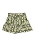 Zara Basic Animal Print Green Shorts Size S - photo 1