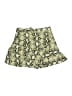 Zara Basic Animal Print Green Shorts Size S - photo 2