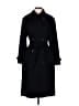 Fleurette 100% Wool Black Wool Coat Size S (estimated) - photo 1