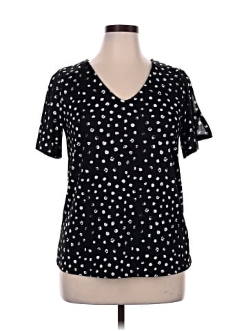 Como Blu Short Sleeve Blouse (view 1)