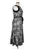 Perceptions Graphic Gray Casual Dress Size XL - photo 4
