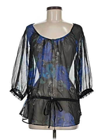 New York & Company 3/4 Sleeve Blouse (view 1)