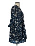 Walmart 100% Polyester Blue Casual Dress Size S - photo 4
