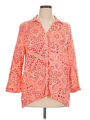 New Directions 3/4 Sleeve Blouse (view 1)