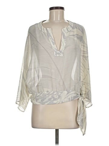 New York & Company 3/4 Sleeve Blouse (view 1)